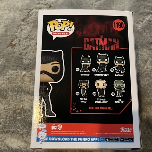 NWT Funko Pop Selina Kyle 1190 - Picture 3 of 6